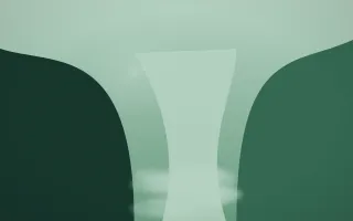 Emerald Mist Waterfall IX — dark green waterfall background, variation IX