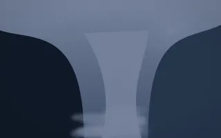 Moonlight Waterfall IX — dark blue waterfall background, variation IX