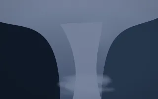 Moonlight Waterfall V — dark blue waterfall background, variation V