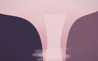 Rose Dusk Waterfall III — colourful red, pink and purple waterfall background, variation III