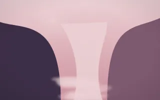 Rose Dusk Waterfall IX — colourful red, pink and purple waterfall background, variation IX
