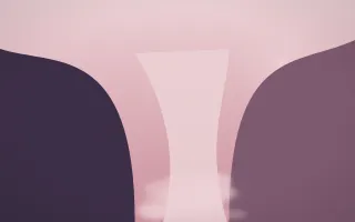 Rose Dusk Waterfall V — colourful red, pink and purple waterfall background, variation V