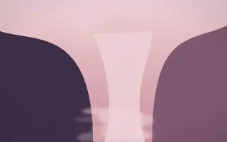 Rose Dusk Waterfall VI — colourful red, pink and purple waterfall background, variation VI