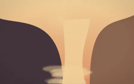 Waterfall Signature — colourful orange and pink waterfall background