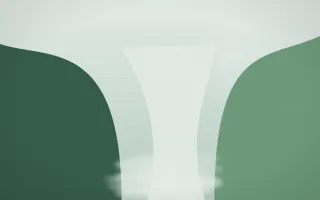 Spring Rain Waterfall IX — light white and green waterfall background, variation IX