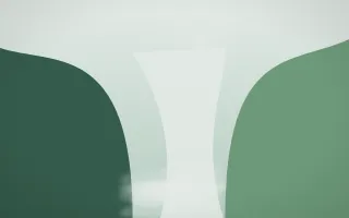 Spring Rain Waterfall V — light white and green waterfall background, variation V