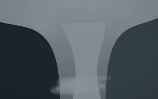 Storm Light Waterfall IX — dark grey and blue waterfall background, variation IX