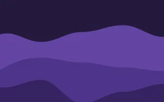 Amethysta Flow — dark purple and black wave background