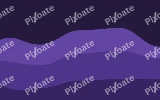 Amethysta Flow II — dark purple and black wave background, variation II