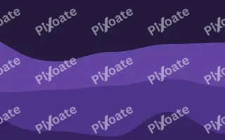 Amethysta Flow III — dark purple and black wave background, variation III