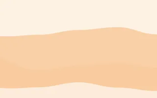 Apricot Modern Drift — light beige and orange wave background