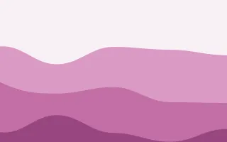 Berry Veil Flow III — light pink and white wave background, variation III