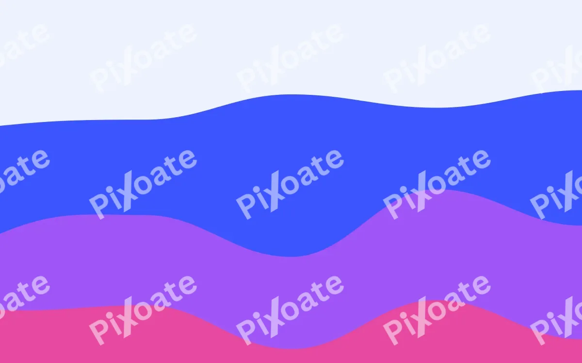 Pixoate Waves Pixoate Waves — colourful white, blue and purple wave background
