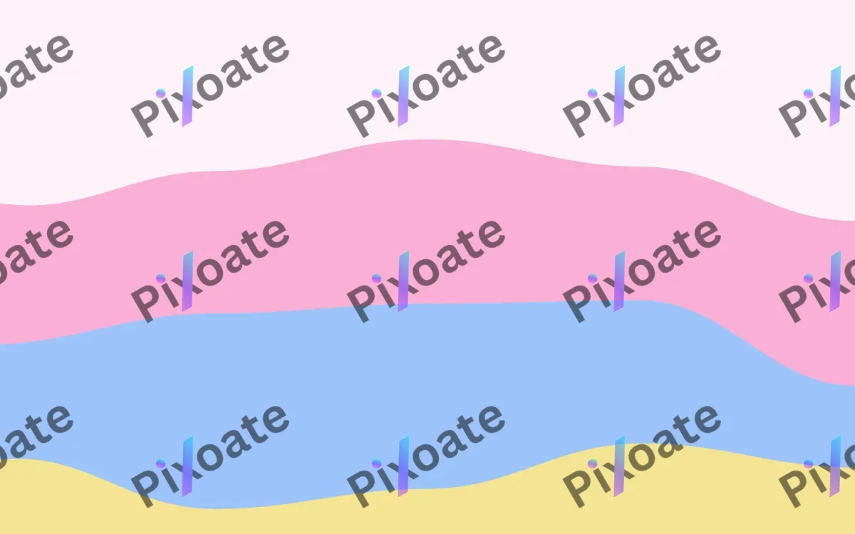 Candy Waves — light white, pink and blue wave background