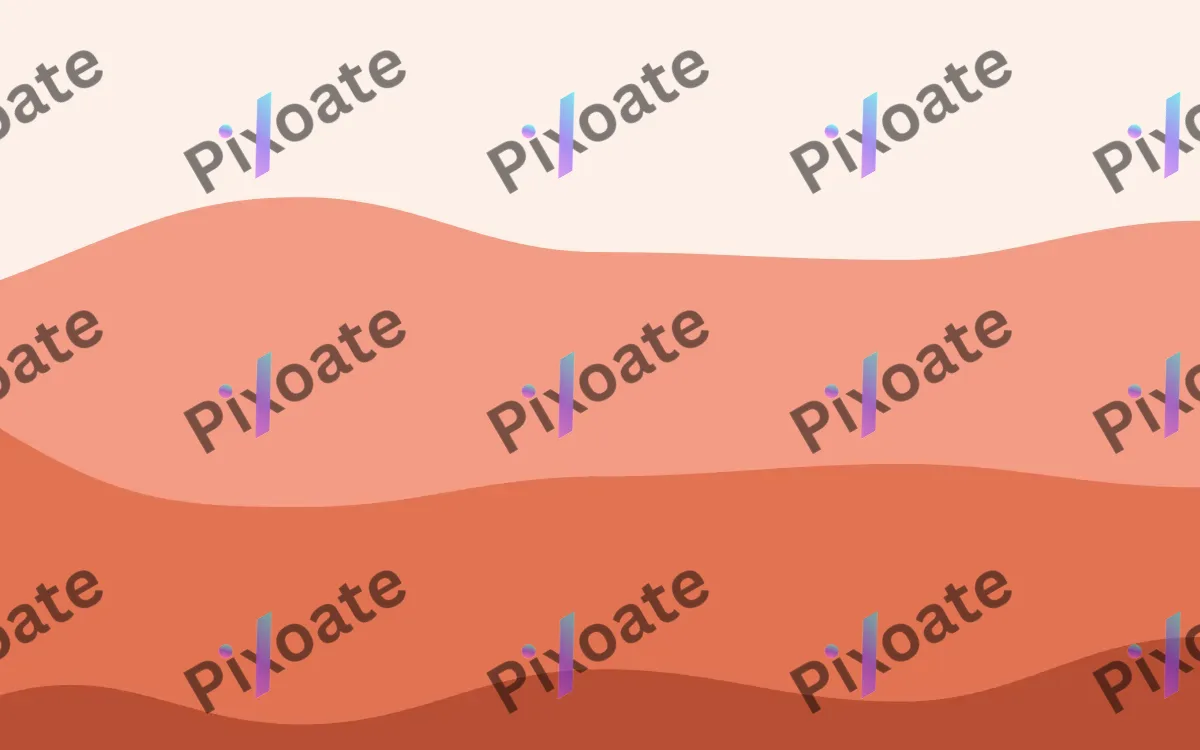 Coraline Flow — light orange and white wave background