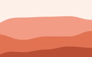 Coraline Flow III — light orange and white wave background, variation III