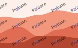 Coralline Tide II — light orange, red and white wave background, variation II