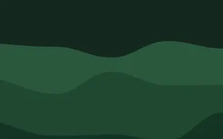 Everglade Flow II — dark green and black wave background, variation II