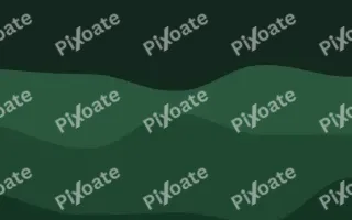 Everglade Flow II — dark green and black wave background, variation II