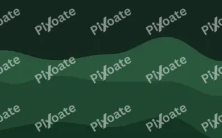 Everglade Flow III — dark green and black wave background, variation III
