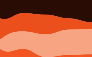 Flame Surge — dark black and orange wave background