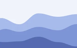 Frostbloom Tide III — light blue and white wave background, variation III