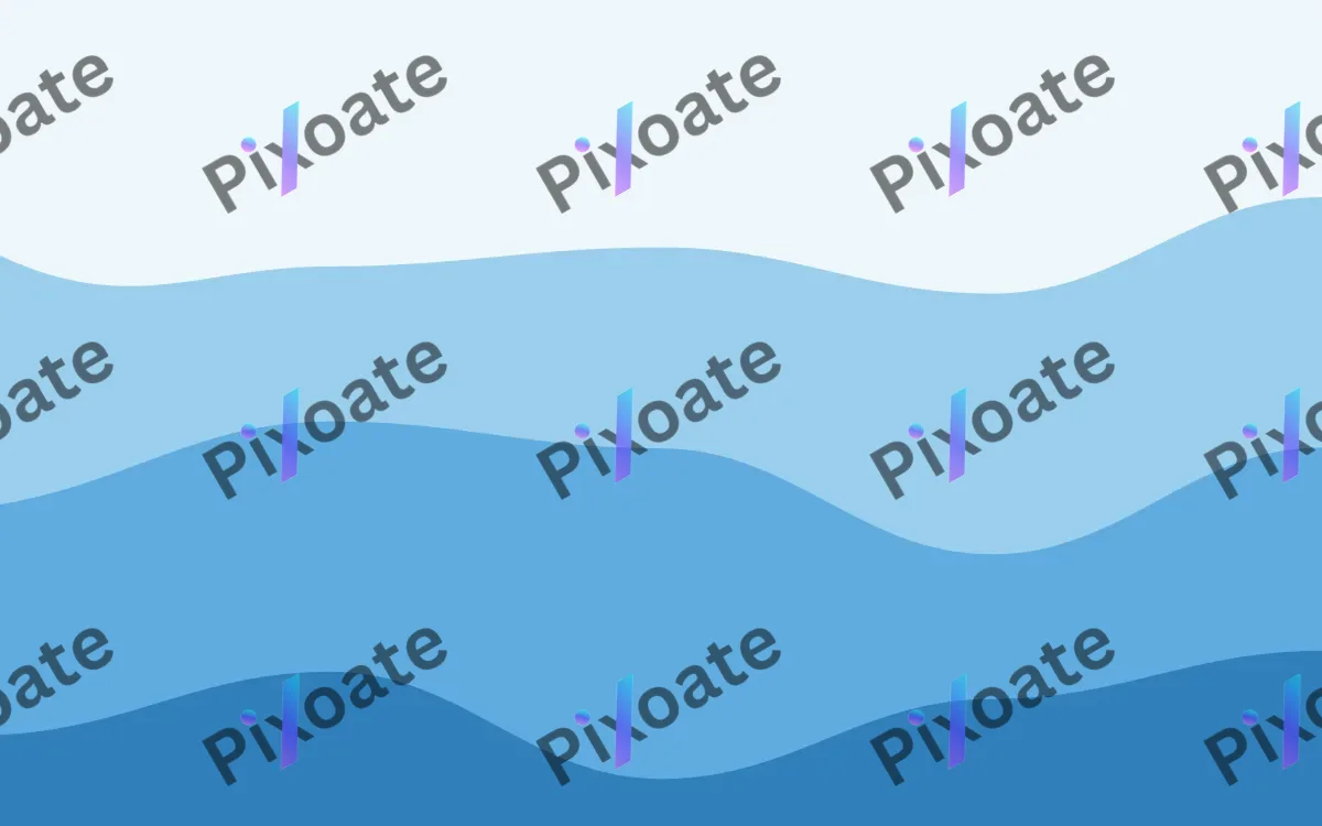 Glacia Flow — light blue and white wave background