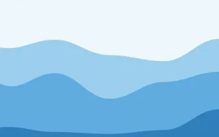 Glacia Flow II — light blue and white wave background, variation II