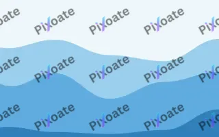Glacia Flow II — light blue and white wave background, variation II