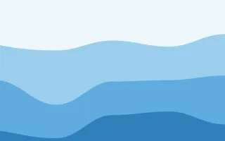 Glacia Flow III — light blue and white wave background, variation III