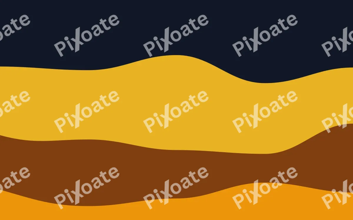 Gold Luxe Waves Gold Luxe Waves — dark blue, gold and brown wave background