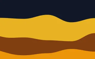 Gold Luxe Waves — dark blue, gold and brown wave background