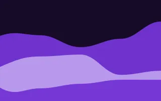 Grape Soda Surge III — dark black and purple wave background, variation III