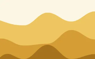 Honeywren Tide III — light gold and beige wave background, variation III