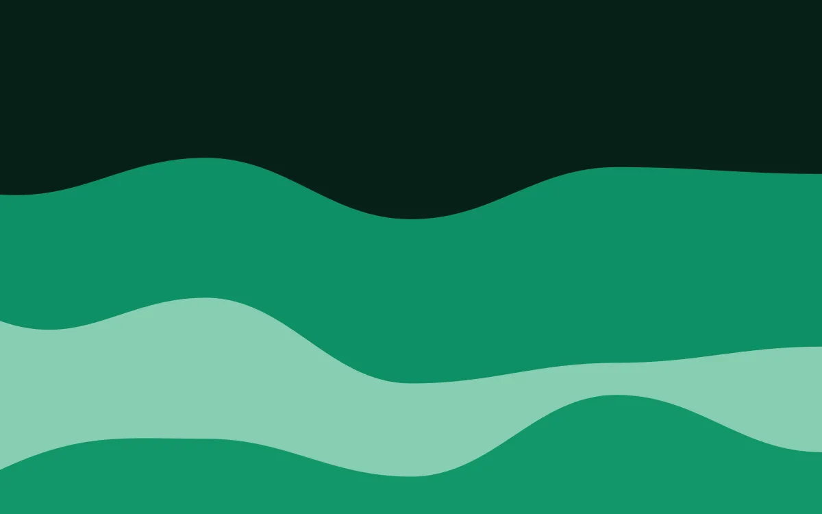 Jade Punch Surge — dark black and green wave background