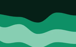 Jade Punch Surge III — dark black and green wave background, variation III