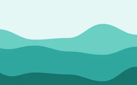 Lagoona Flow — light teal wave background