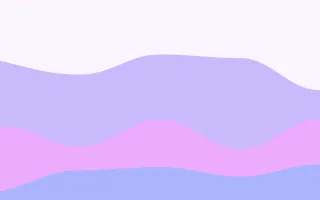 Lavender Waves — light white, blue and purple wave background