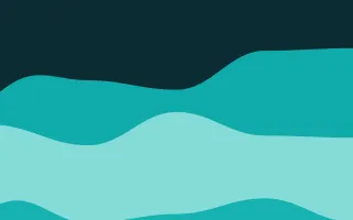 Matisse Surge II — dark teal wave background, variation II