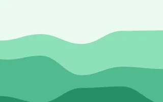 Mintaka Flow II — light green and white wave background, variation II