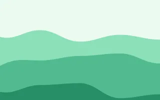 Mintaka Flow III — light green and white wave background, variation III