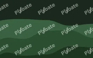 Moss Hollow Tide III — dark green and black wave background, variation III