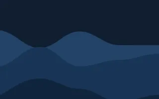 Nightcurrent Tide III — dark blue and black wave background, variation III