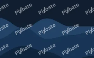 Nightcurrent Tide III — dark blue and black wave background, variation III
