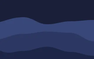 Noctis Flow — dark blue and black wave background