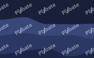Noctis Flow II — dark blue and black wave background, variation II