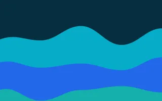 Ocean Waves III Ocean Waves III — dark blue and teal wave background, variation III