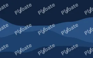 Oceana Flow — dark blue and black wave background