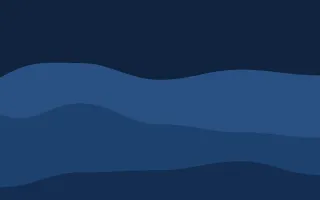 Oceana Flow II — dark blue and black wave background, variation II
