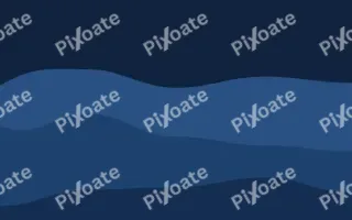 Oceana Flow II — dark blue and black wave background, variation II